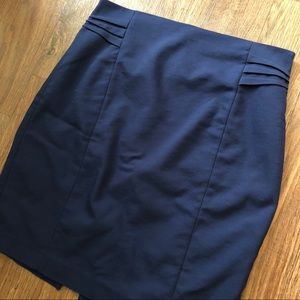 Navy Express Skirt